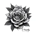 2 Timothy 1 7 tattoo design idea