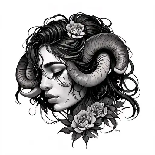 mikayla, aries, peace river tattoo design idea