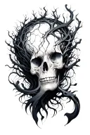 neural network tattoo design idea