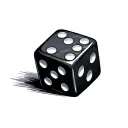 2 Dice tattoo design idea