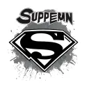 Superman Logo tattoo design idea