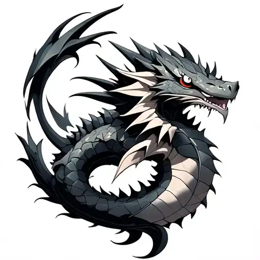 Gyarados tattoo design idea