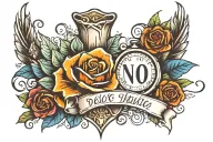 wedding tattoo with date tattoo tattoo design idea