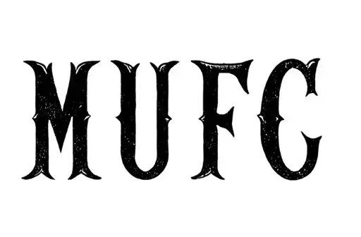 "Mufc" tattoo design idea