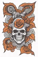 sissy cuckold chastity belt tattoo design idea