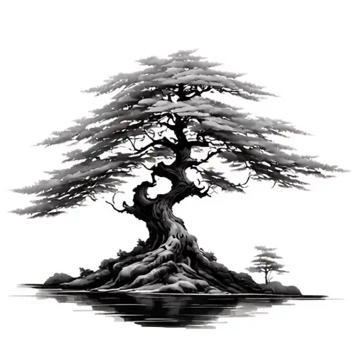 Japanese Maple Tree tattoo design idea