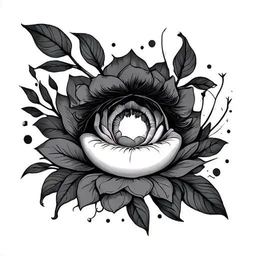 Be Present tattoo design idea