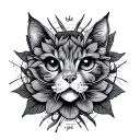 Be Present tattoo design idea