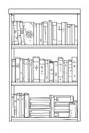 interstellar movie bookshelf scene tattoo design idea