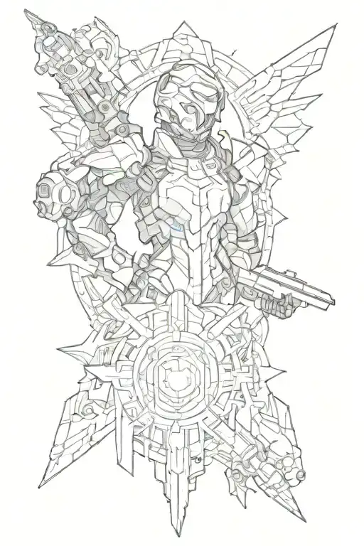 Destiny tattoo design idea