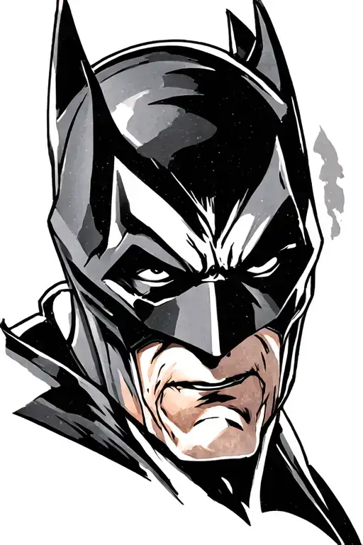 Batman villains tattoo design idea