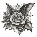 agape tattoo design idea