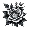 Stiletto tattoo design idea