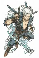 Devil may Cry 5 Vergil tattoo design idea