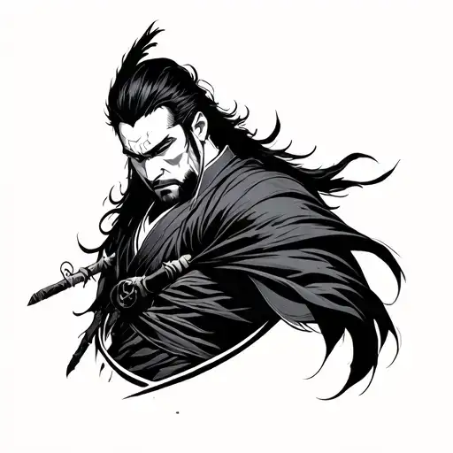 ronin tattoo design idea