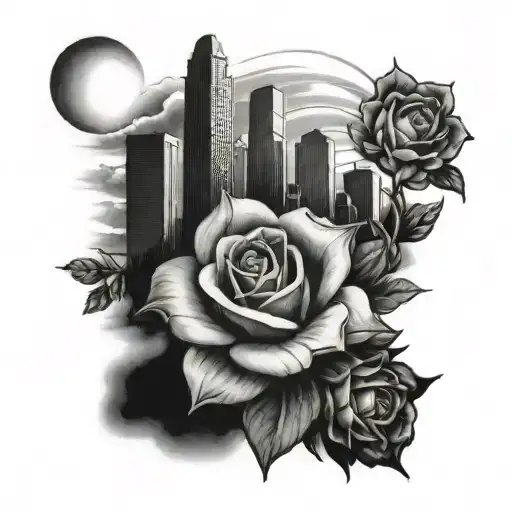 Houston Texas tattoo design idea