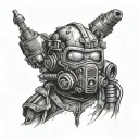 fallout game tattoo design idea