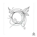 emo tattoo design idea