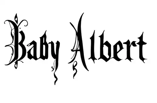"Baby Albert" tattoo design idea