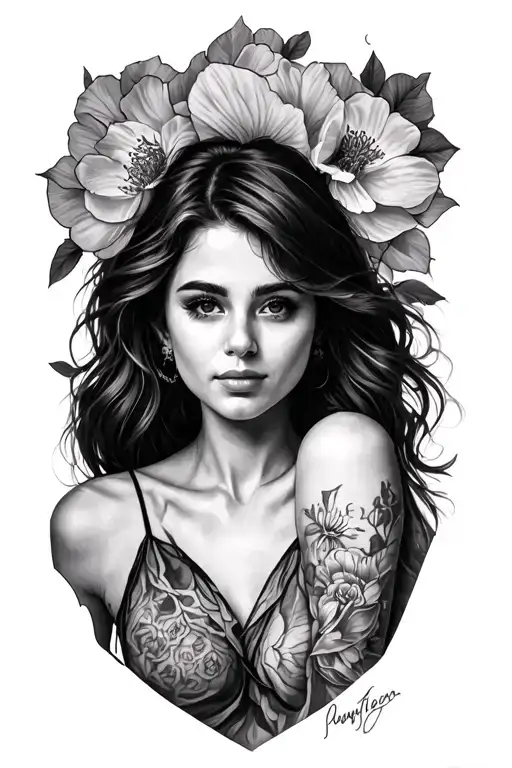 meaningful  low self confidence tattoo design idea