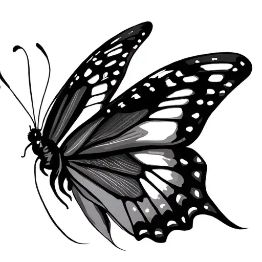 butterfly effect  tattoo design idea