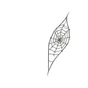 Filler Spider Webs tattoo design idea