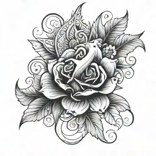 Adelita tattoo design idea