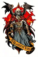 blasphemous game tattoo tattoo design idea