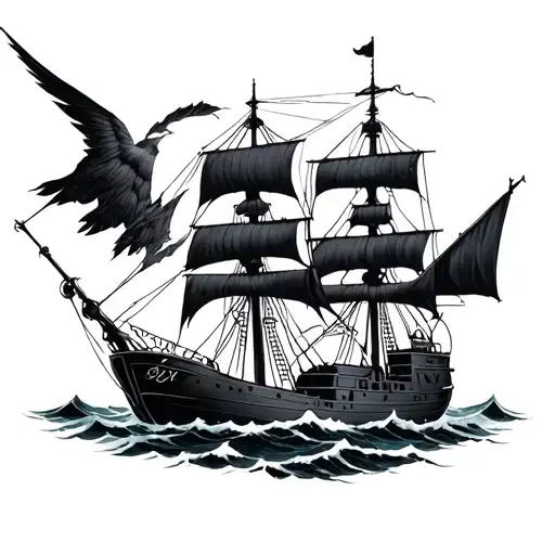 Ship Of Theseus tattoo design idea