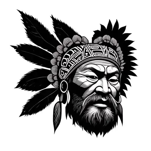 Hmong Shaman tattoo design idea