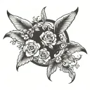 AG tattoo design idea