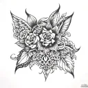 AG tattoo design idea