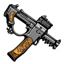 excavation and 2nd amendment tattoo design idea