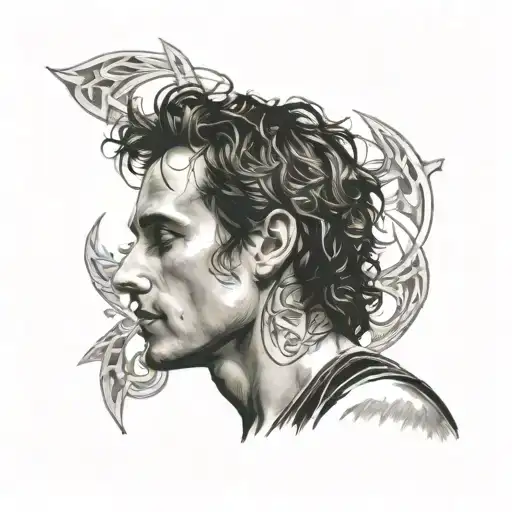 Jeff Buckley tattoo design idea