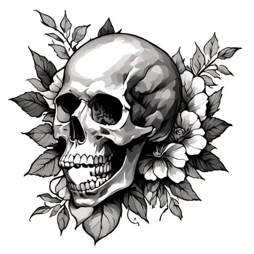 Memento Vivere Memento Mori Sablier tattoo design idea