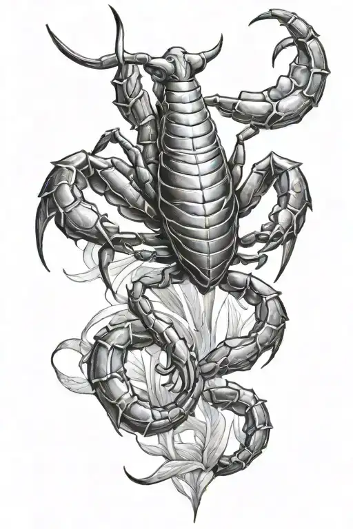 cesar, scorpion, minas gerais, father, agronomist tattoo design idea