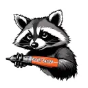 Rocket Racoon tattoo design idea