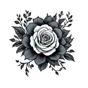 Last Name tattoo design idea