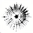 inkblot test tattoo design idea