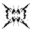 inkblot test tattoo design idea