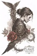 A plague tale: requiem tattoo design idea