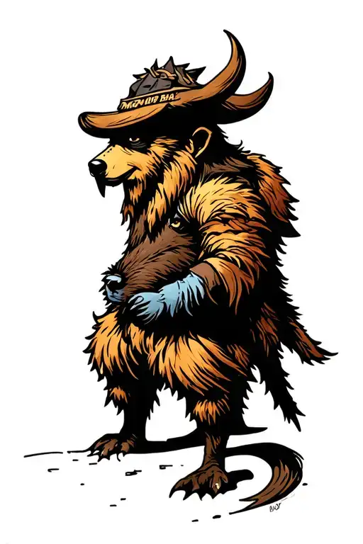 Mont-Blanc with the Moljnir tattoo design idea