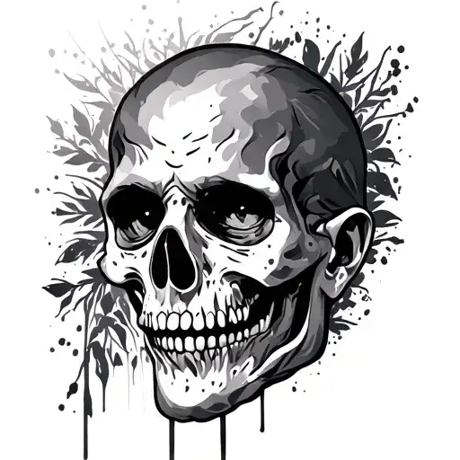 Loner tattoo design idea