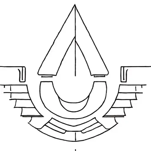 Egyptian symbols tattoo design idea