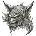 cain mark tattoo tattoo design idea