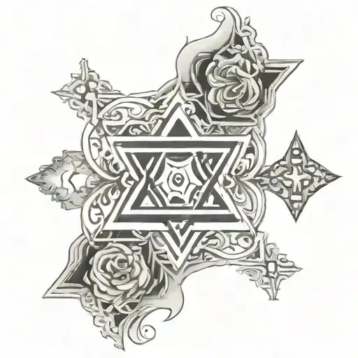 Jewish tattoo design idea