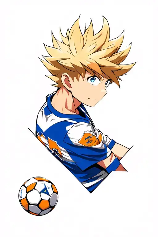 inazuma eleven Shawn frost tattoo design idea