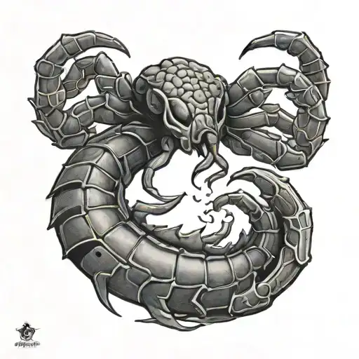 Juan, Scorpio, Chile tattoo design idea