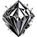 Diamond In The Rough tattoo design idea