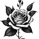 Penelope rose tattoo design idea